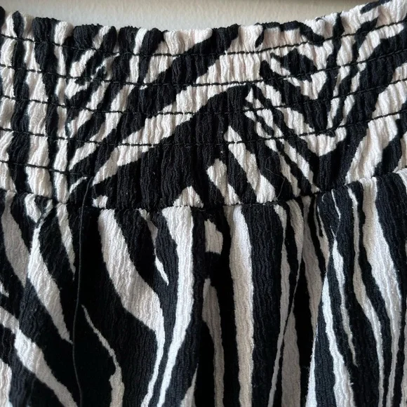 River Island Maternity Collection Zebra Print Loose Pants - Picture 3 of 7